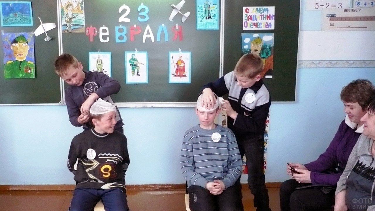 День Защитников Отечества в начальной школе: конкурсы мальчиков 23 февраля