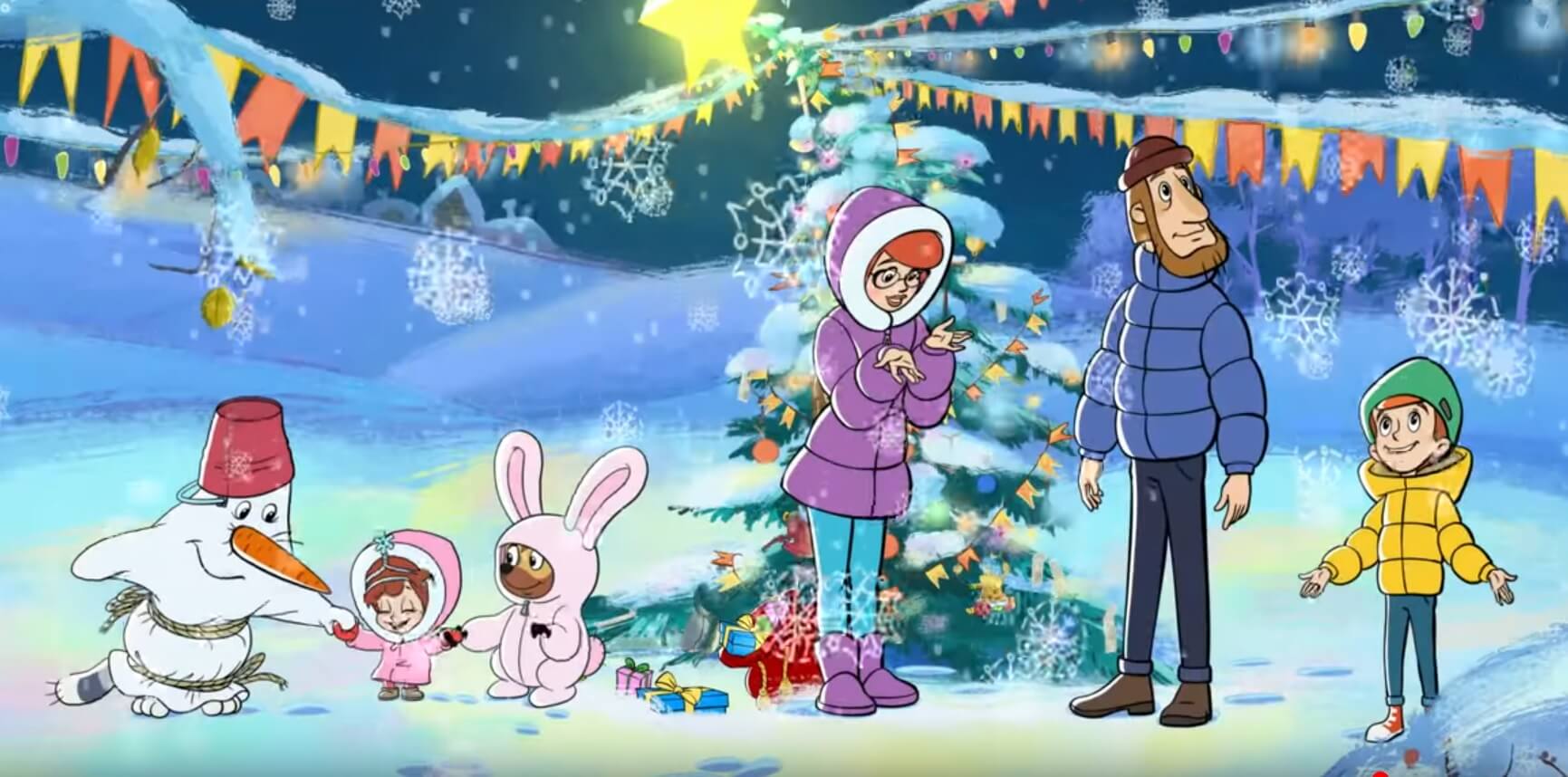 Съемки новогоднего мультфильма | снова праздник!