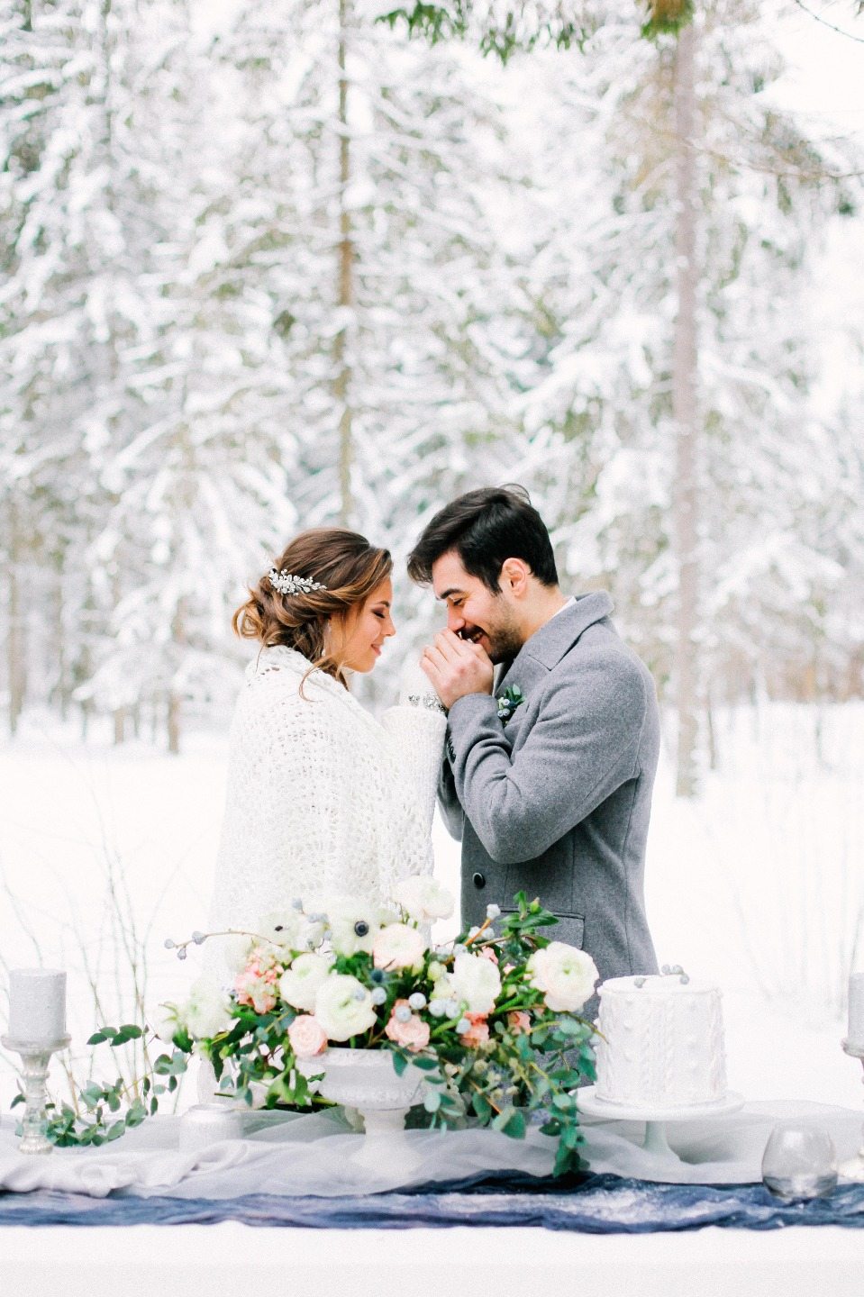 Свадьба зимой: идеи для фотосессии и необходимые аксессуары