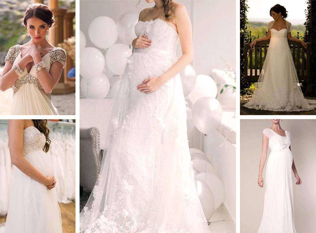 Свадебные платья для беременных на 5 месяце. свадебные платья для беременных: большой обзор существующих моделей. стоит ли скрывать беременность на свадьбе