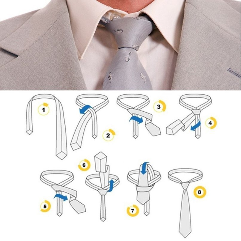 Как завязывать женский галстук :: инфониак