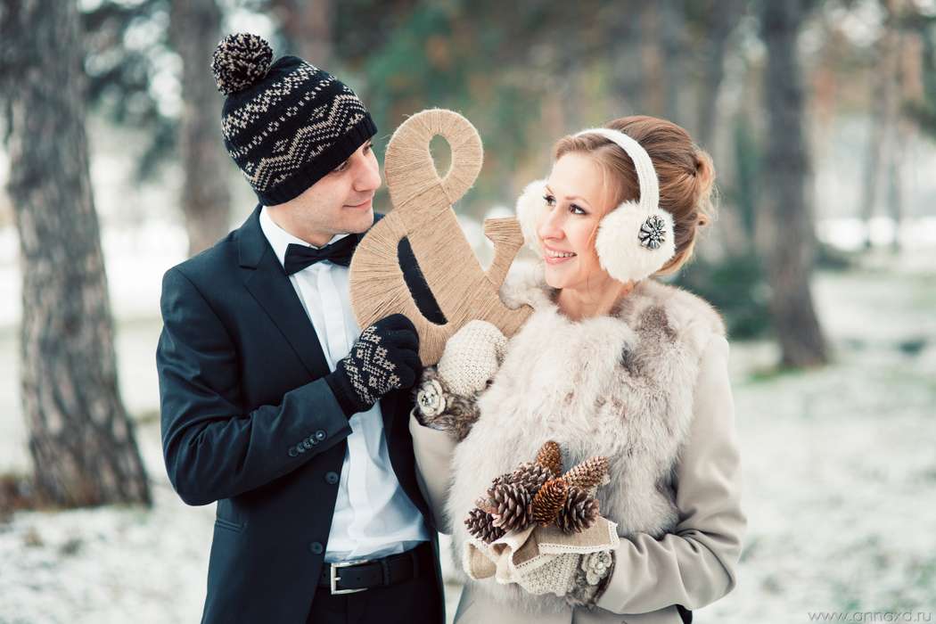 Зимняя свадьба: образ жениха и невесты, идеи оформления и развлечений