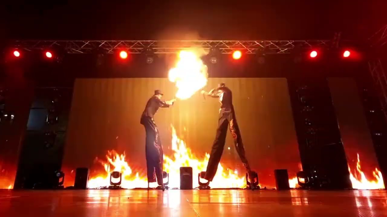 Огненное и световое шоу✪arhey✪фаер шоу челябинск