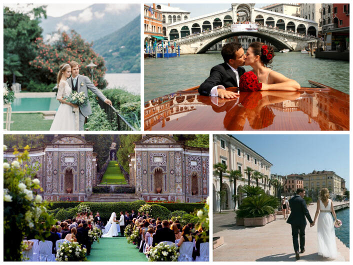 Что представляет собой свадьба в италии: организация, стоимость, отзывы