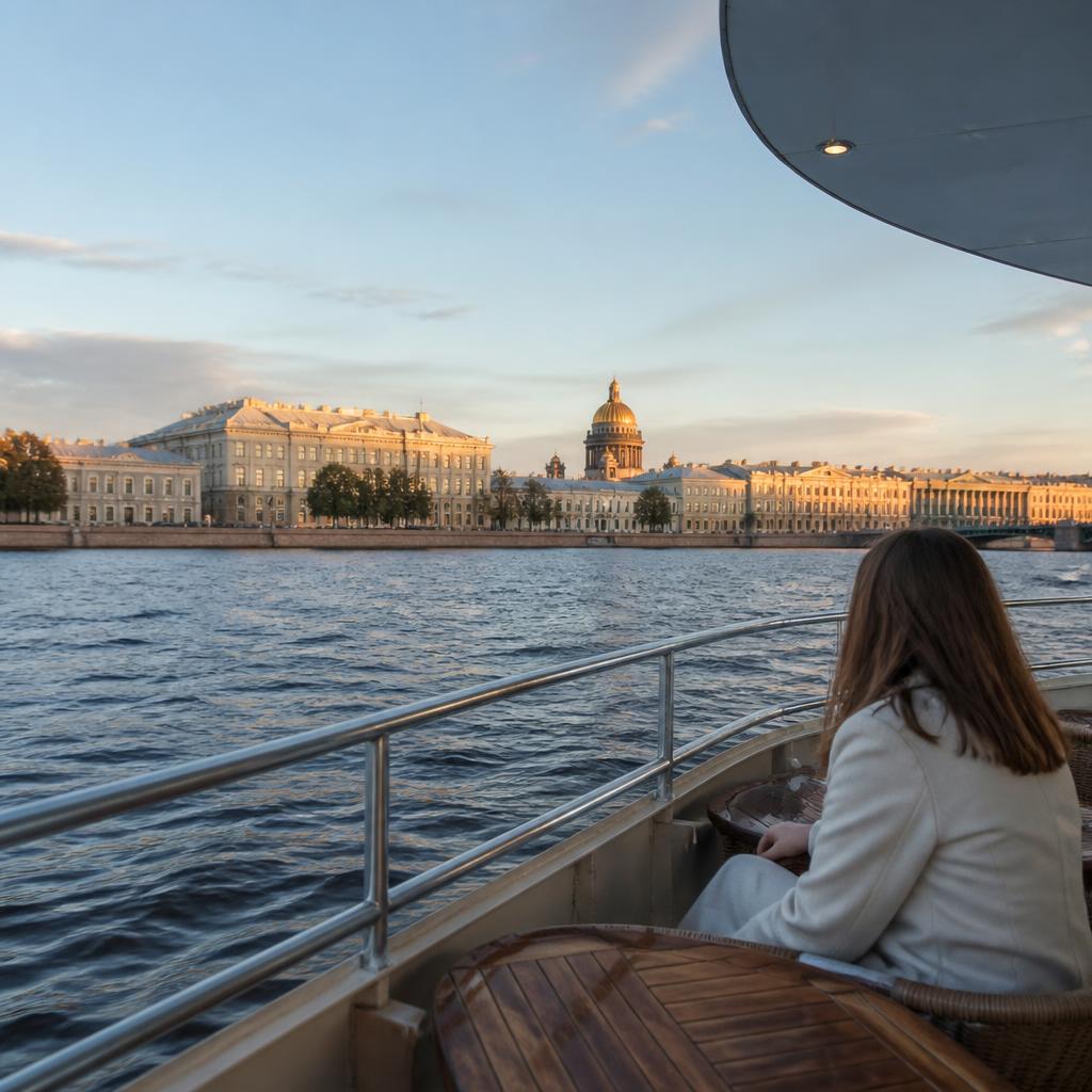 Аренда теплохода в Санкт-Петербурге
