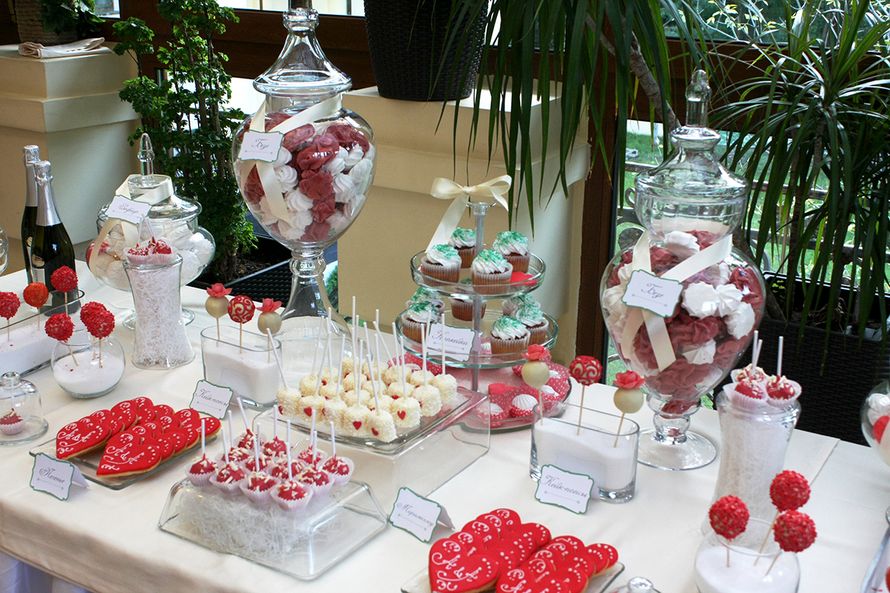 Сладкий стол на свадьбу своими руками (фото) :: syl.ru
