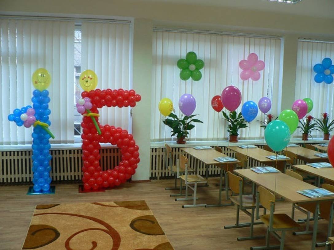 Примеры украшения выпускных в школах г. минска