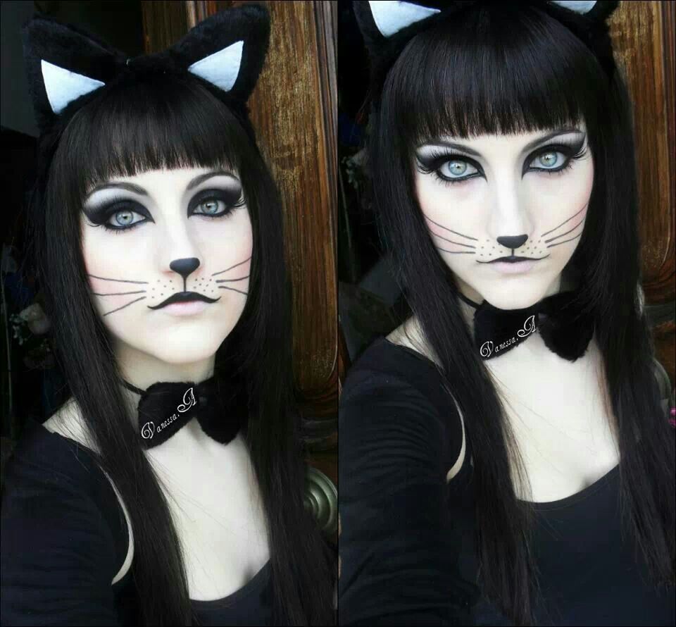 На хэллоуин кошка макияж. инструкция по созданию «кошачьего» мейкапа | макияж глаз
