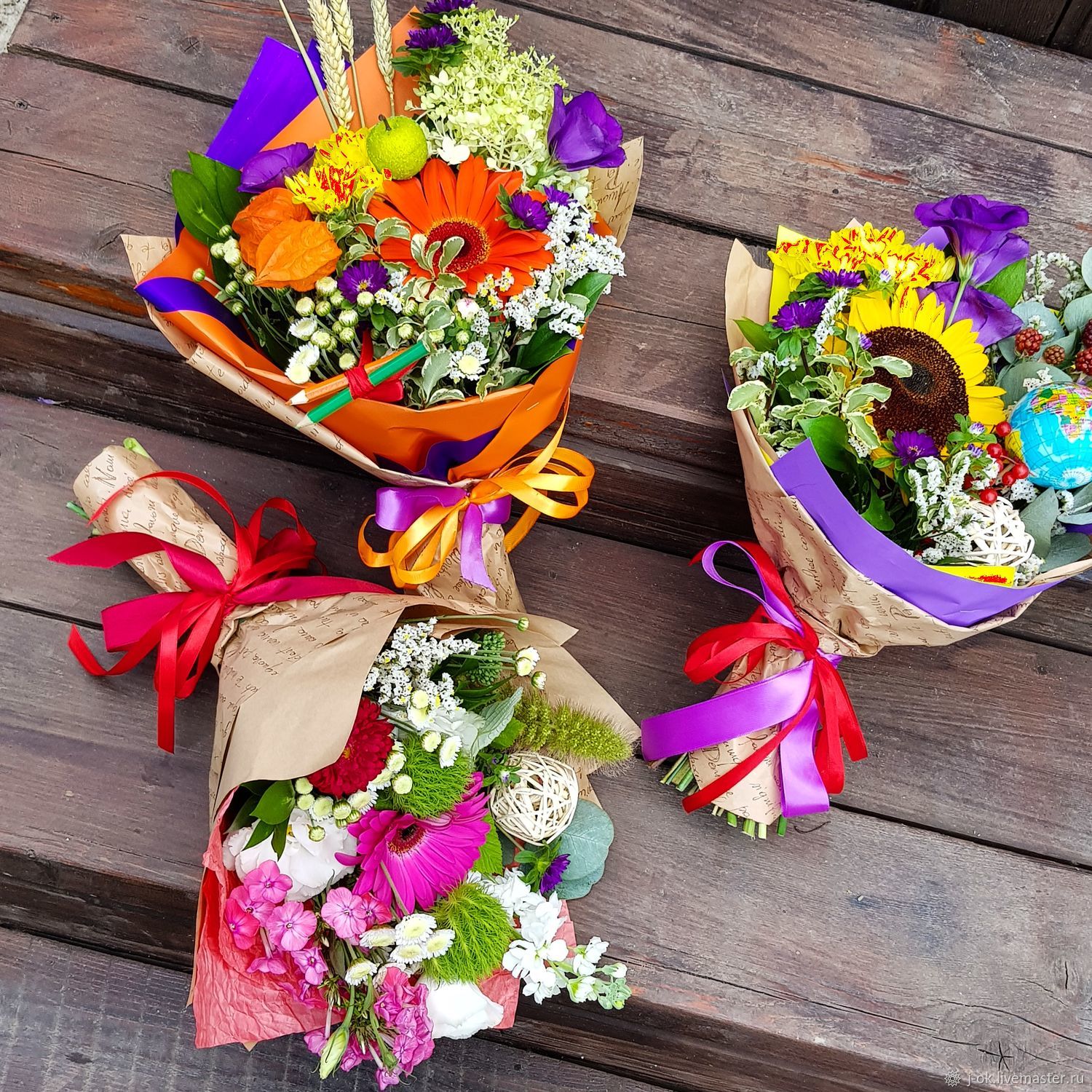 Букеты к 1 сентября для учителя | Купить цветы на День Знаний школьнику