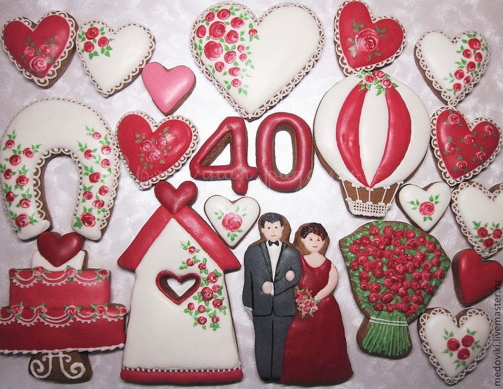 Что подарить родителям на 40 лет свадьбы: 67 подарков +10 от детей