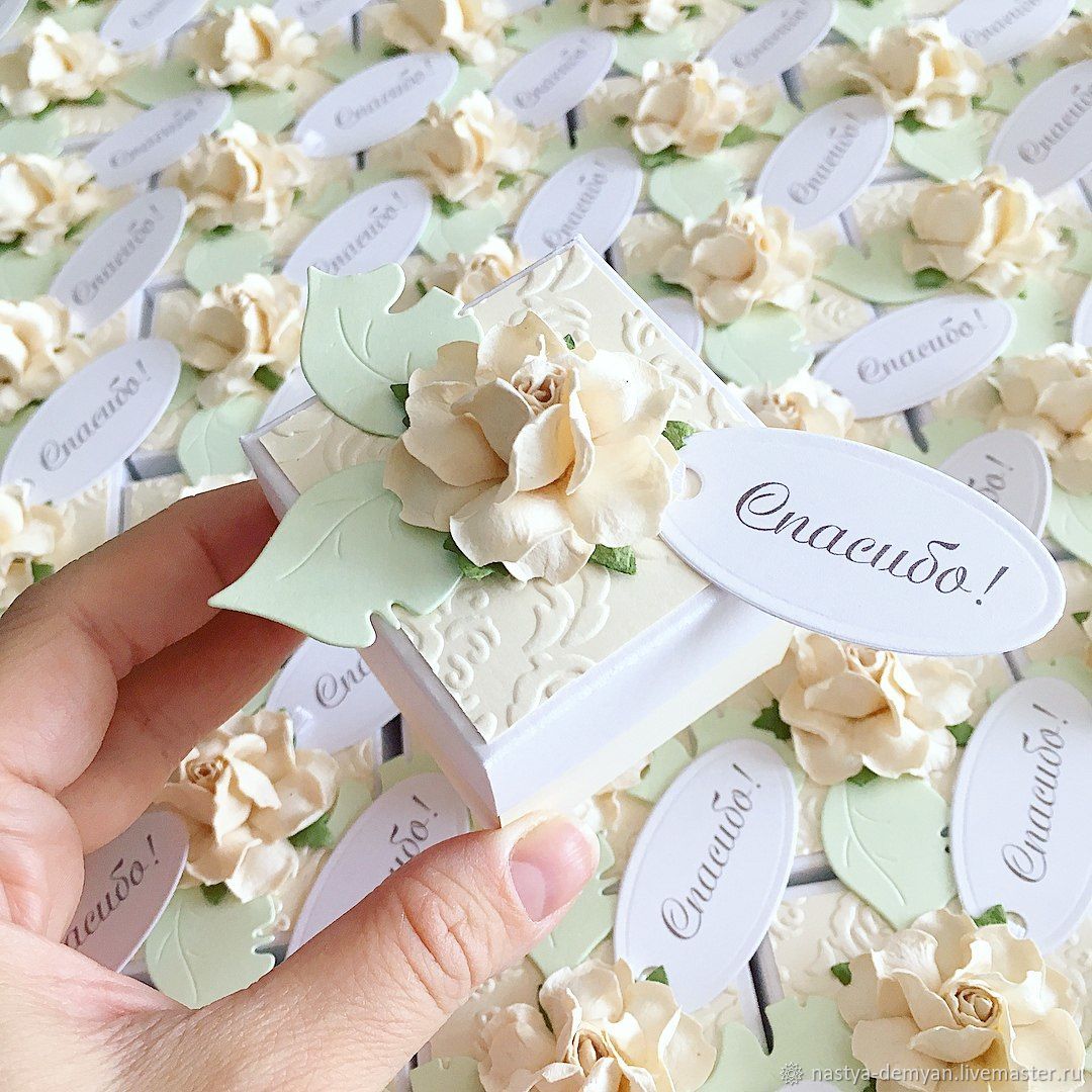Топ идей бонбоньерок для гостей: небольшие презенты на свадьбу, которые понравятся вашим близким