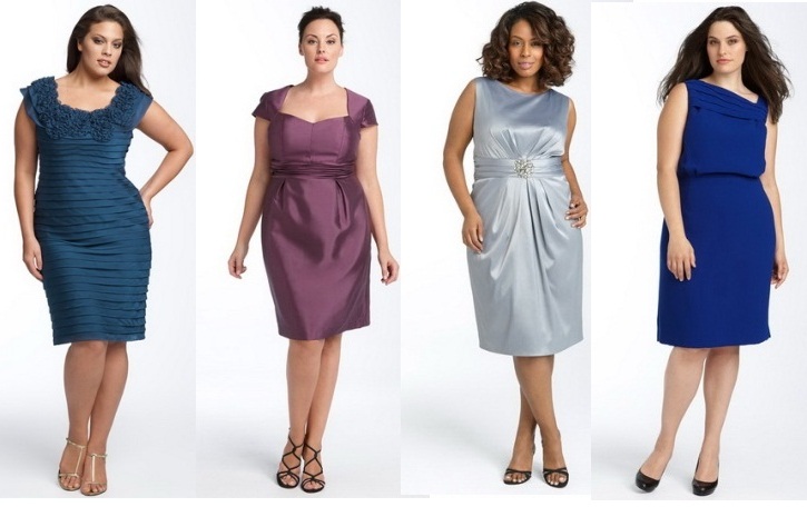 Красивые вечерние платья для полных женщин 2021-2022 - фото, модные вечерние платья для полных женщин идеи