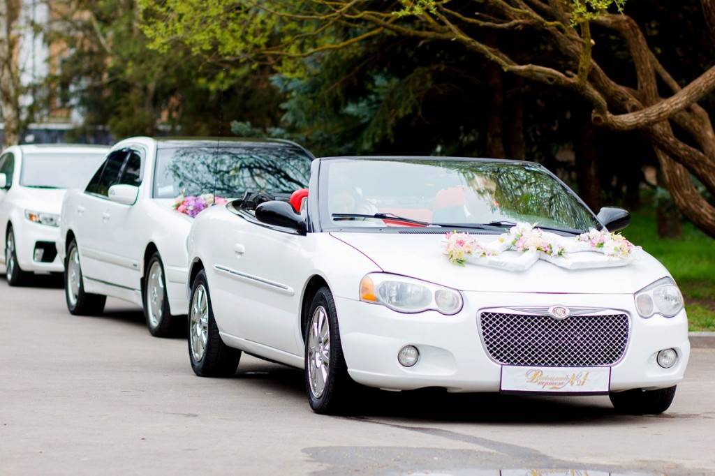 Какой цвет свадебной машины лучше выбрать, чем украсить авто на свадьбу