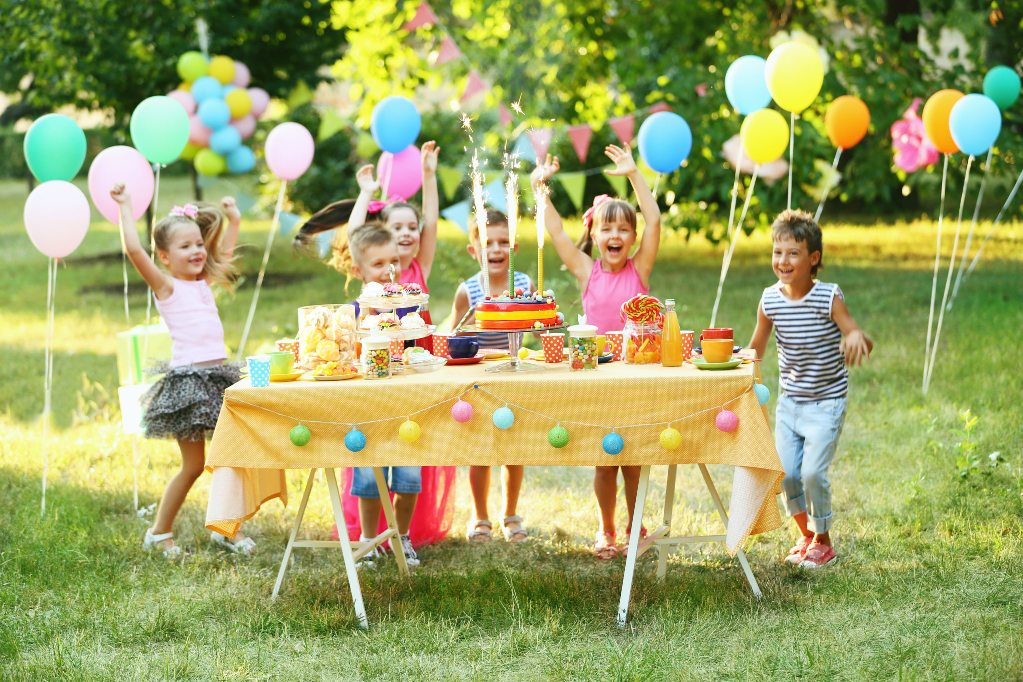 День рождения на улице: детский праздник без "осечек" | снова праздник!