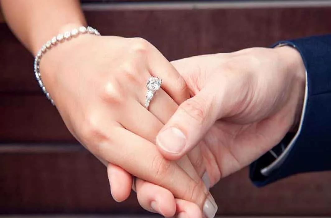 На какой палец одевают кольцо при предложении руки и сердца