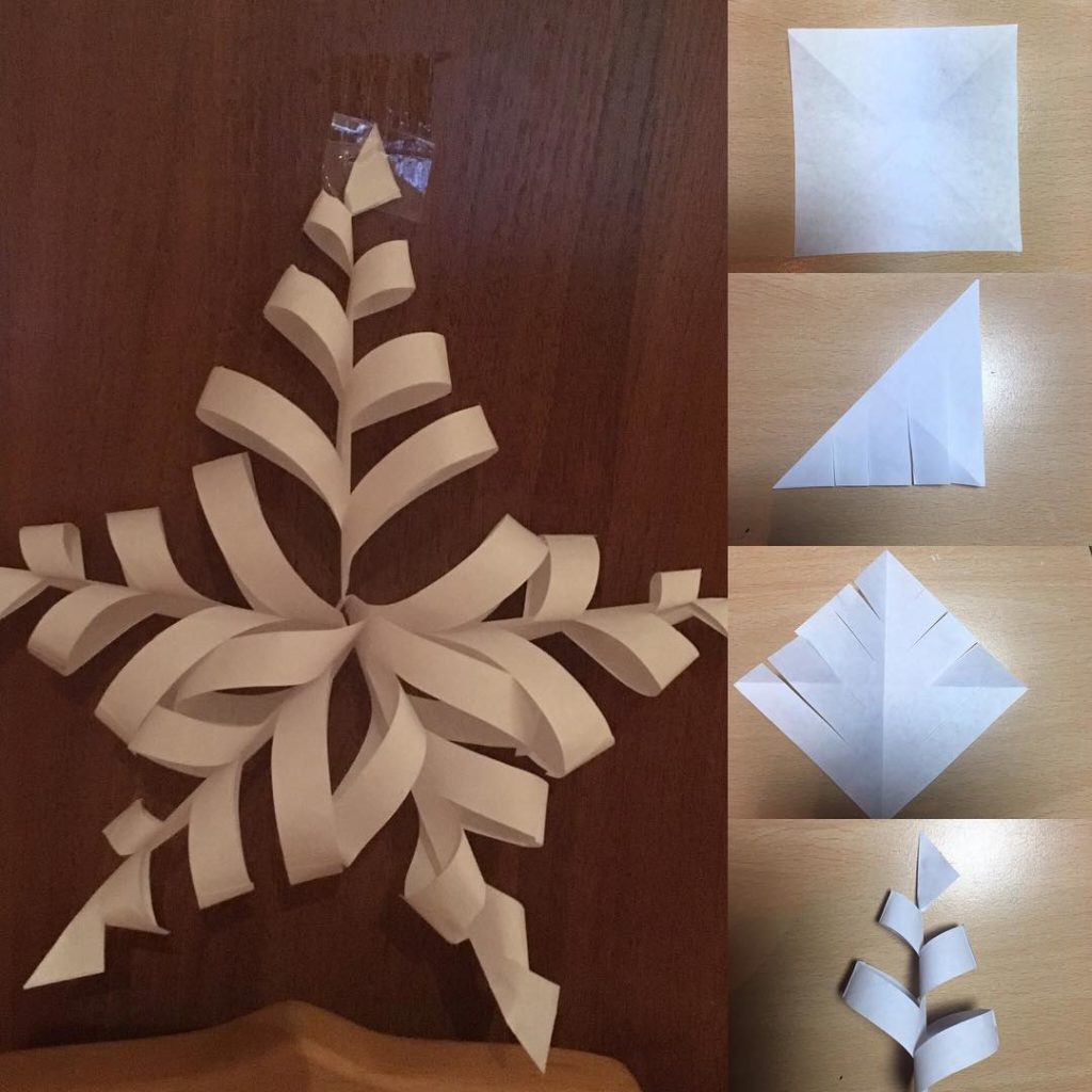 Объёмные снежинки из бумаги своими руками на новый год 2021: схемы, шаблоны, фото