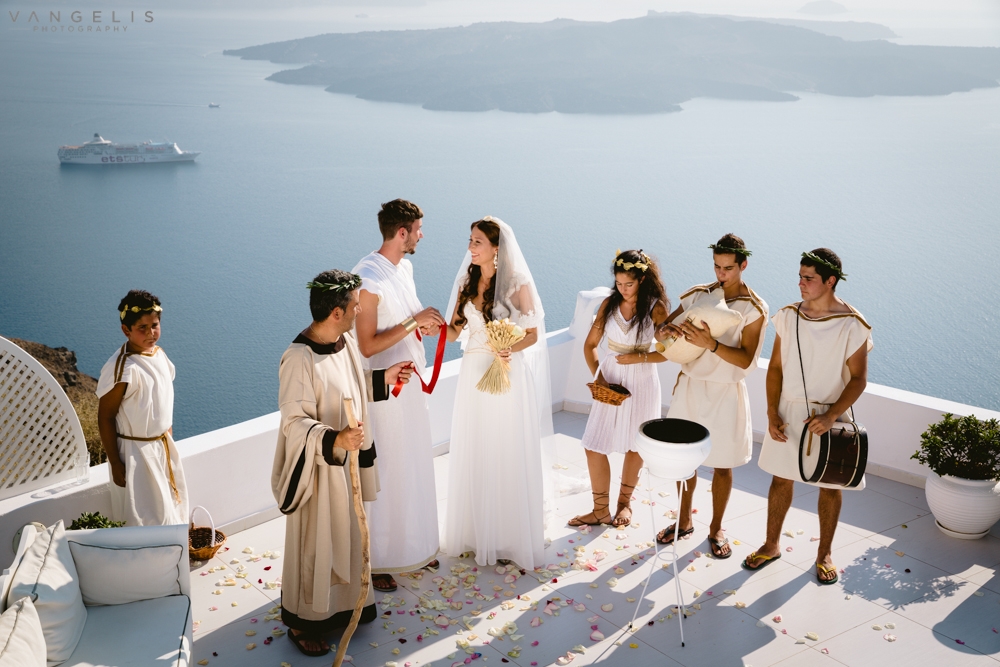 Традиции греческой свадьбы, последовательность ритуалов