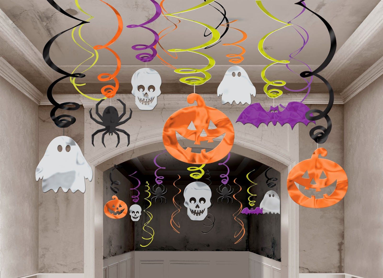 Как украсить дом на хэллоуин?