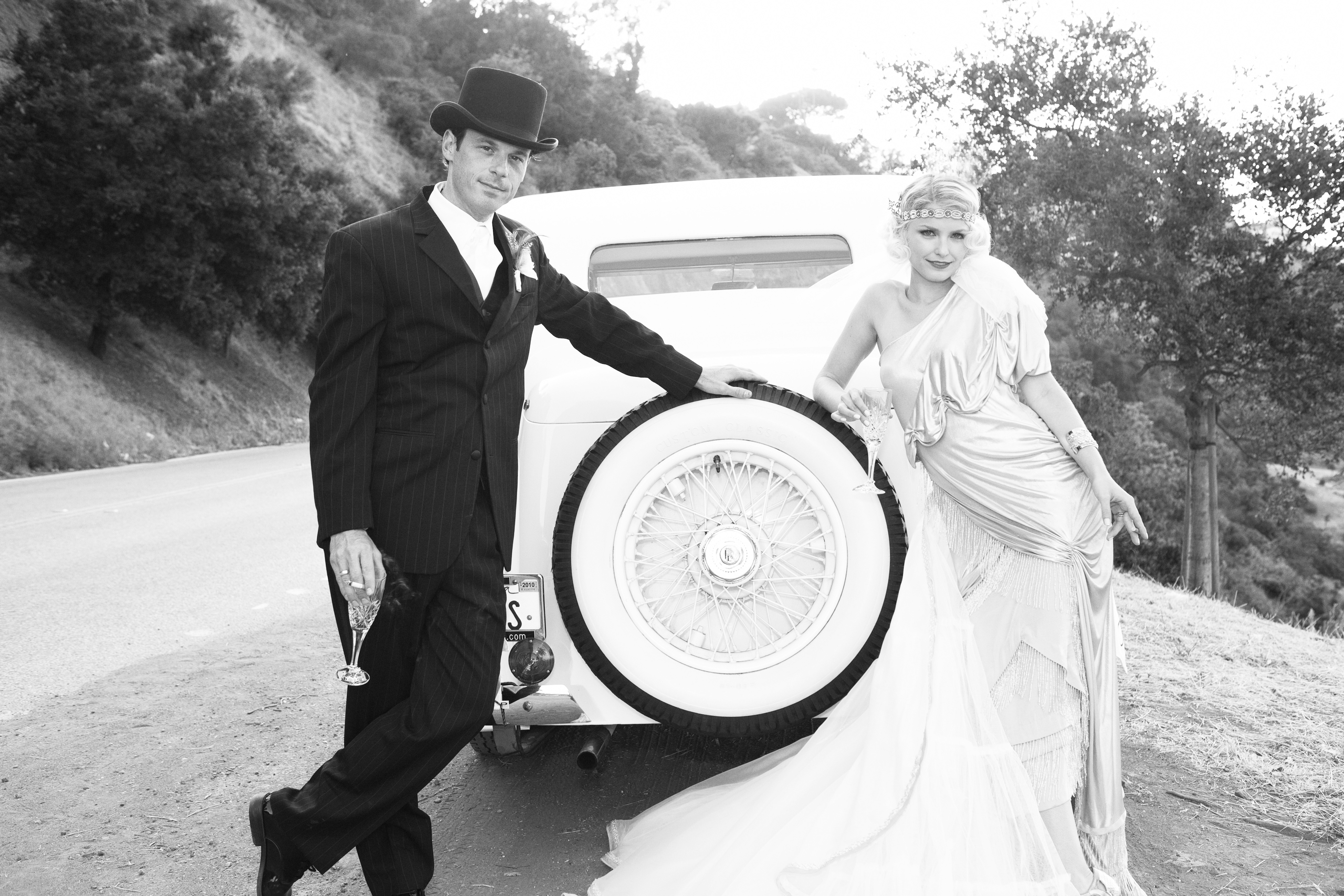 Дорого и стильно: свадьба в стиле чикаго 30-х годов – фото декора