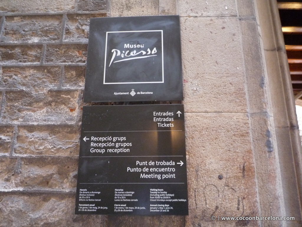Музей пикассо в барселоне: картины, адрес, время работы