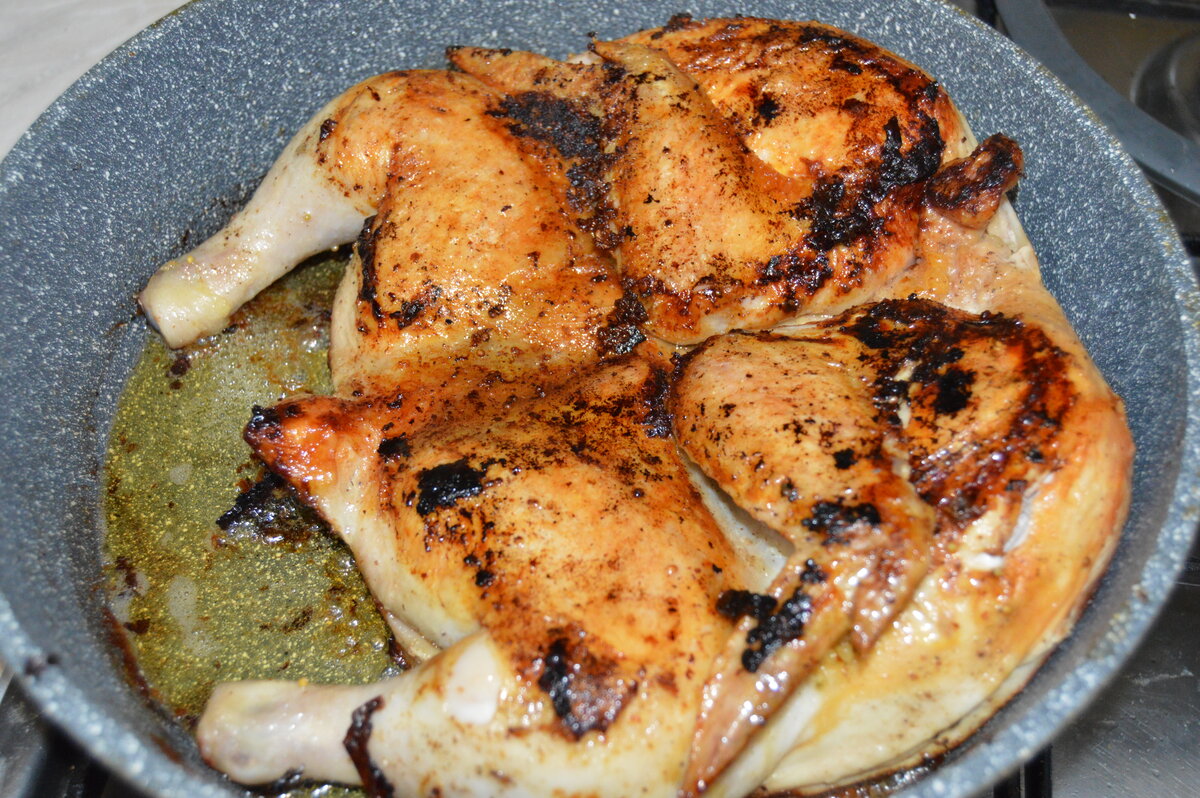 Цыплёнок табака — рецепты вкусного блюда из курицы
