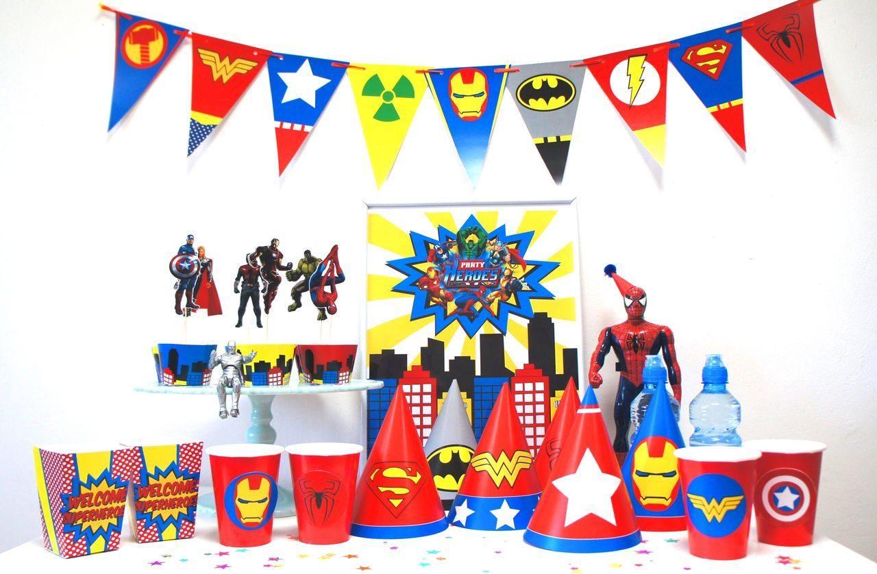 Вечеринка супергероев: спаси мир от скуки!
