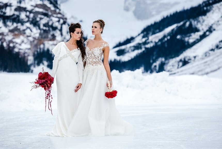 Правильный выбор накидки невесты для свадьбы зимой