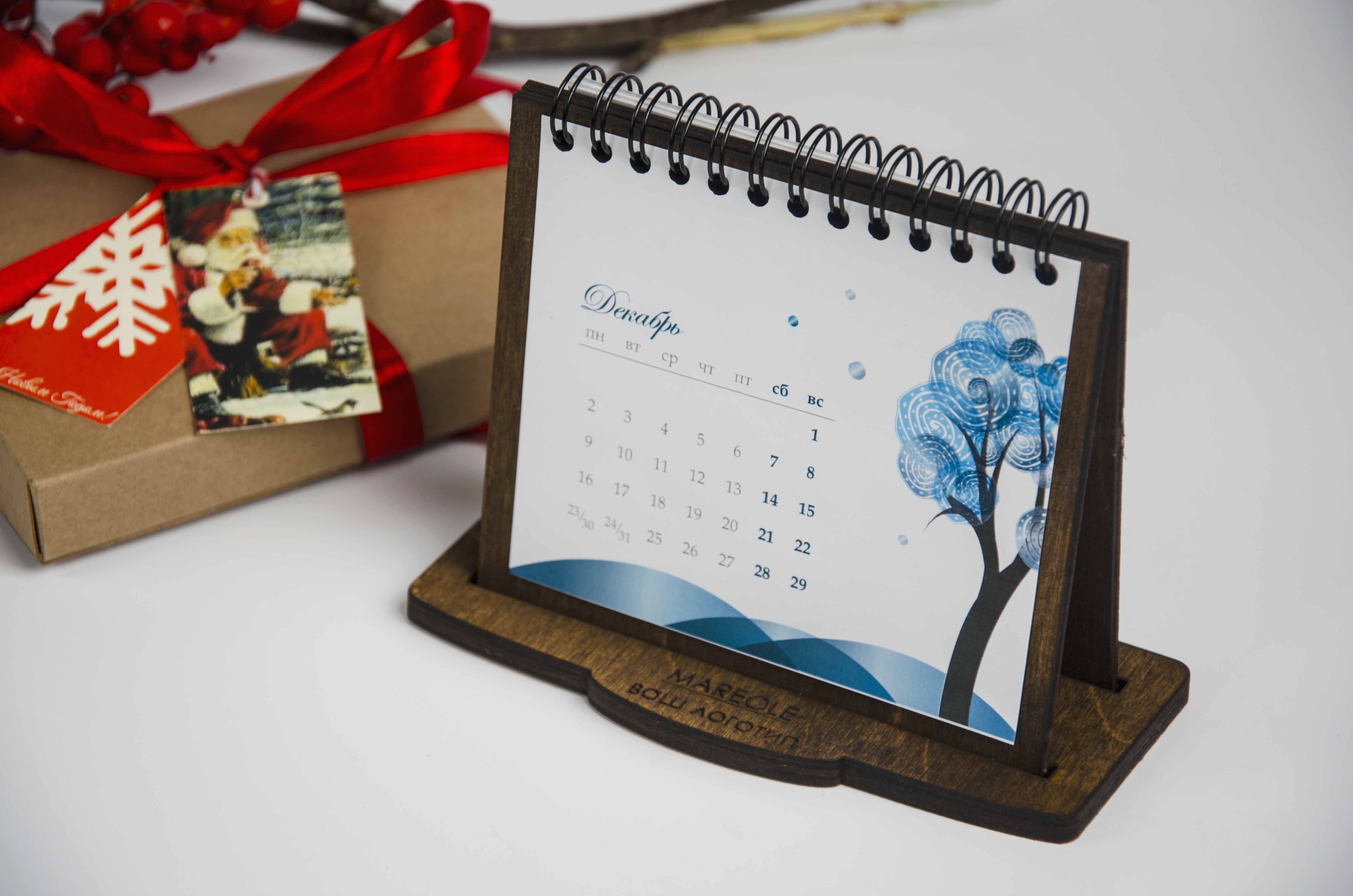 Необычная идея для офисного календаря и фотосувениров