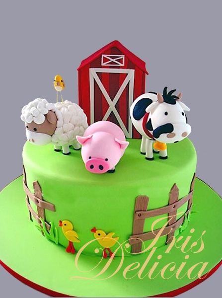 Детский день рождения в стиле «ферма»