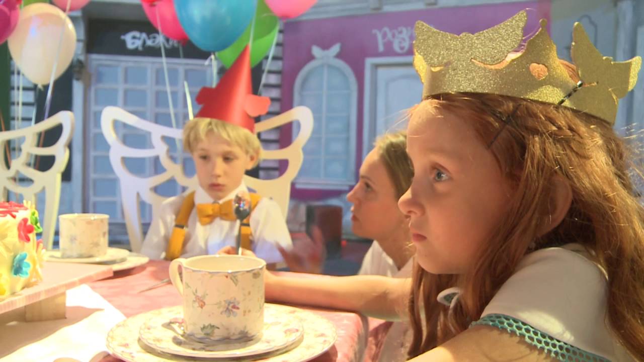 Съемки клипа: программа в день рождения для детей