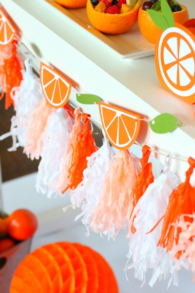 Оранжевая вечеринка для детей: подари солнечное настроение | fiestino.ru