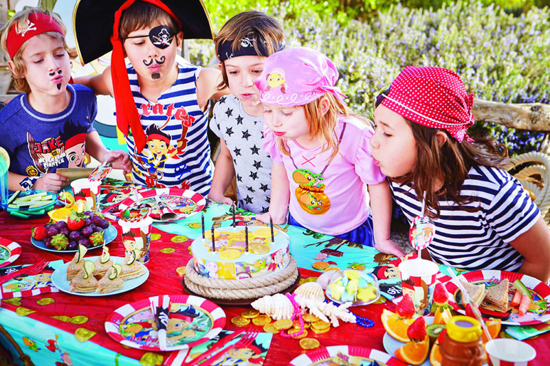 День рождения ребенка 6-9 лет в пиратском стиле "пиратский праздник"