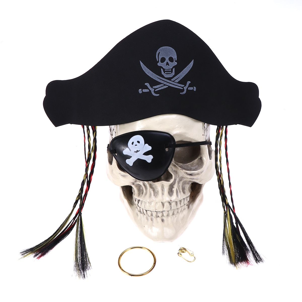 Костюмы и реквизит для пиратской вечеринки (макеты для печати)