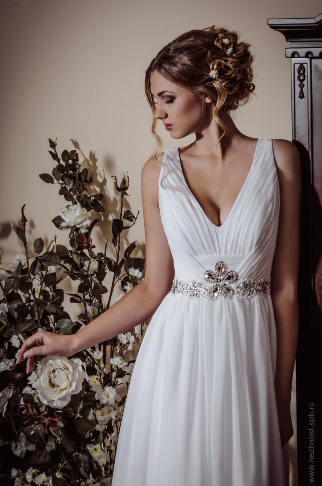 Свадебное платье в греческом стиле - фото и советы по выбору