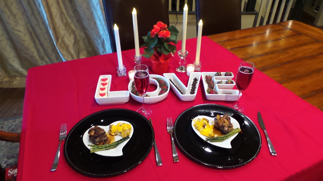 Романтический ужин на двоих дома -оригинальные рецепты блюд