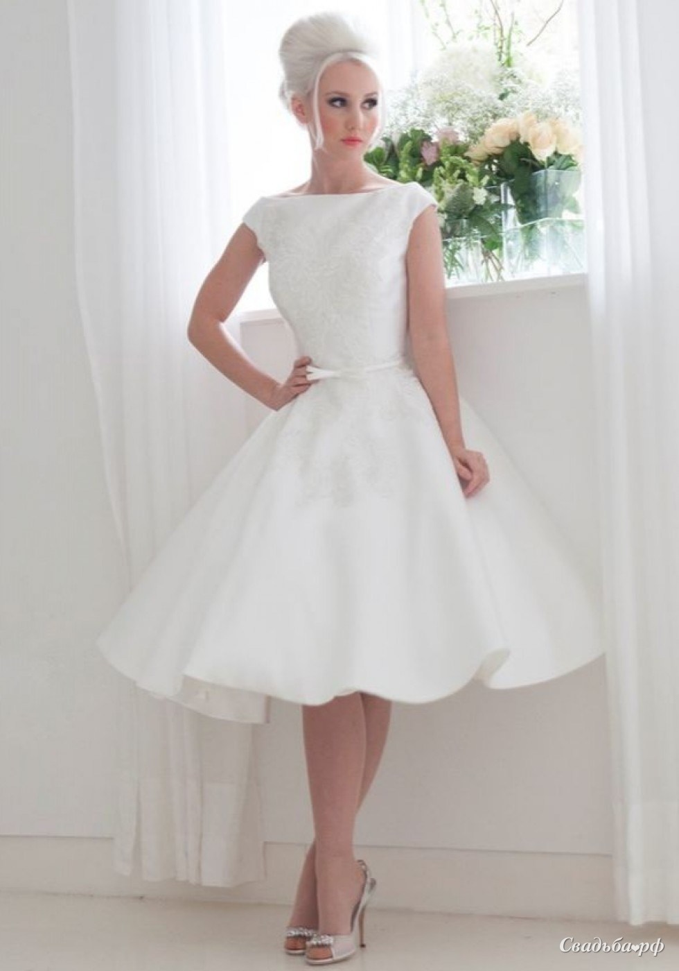 Выбираем короткое свадебное платье: основные советы - the bride