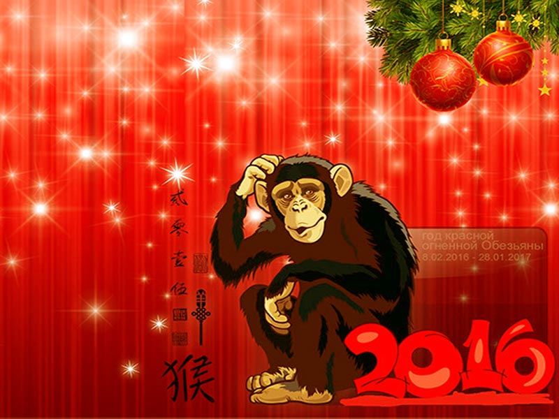Как встречать новый год-2016 - год огненной обезьяны, украсить дом, новогоднее меню, развлечения - 24сми
