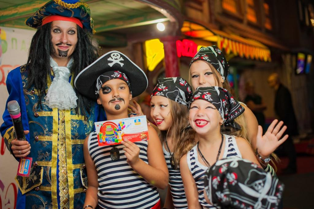 Пиратская вечеринка для детей