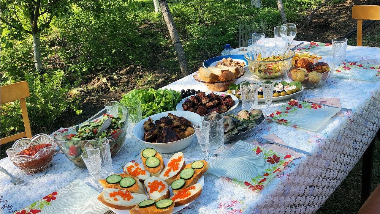 Что приготовить на день рождения летом на природе: идеи, рецепты и советы